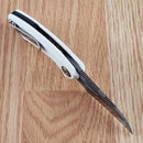 Bestech Knives Bihai Linerlock Folding Knife 2.13" 14C28N Steel Blade White G10 Handle