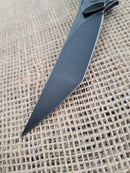 Bestech Knives Kamoza Folding Knife 3.63" Bohler M390 Steel Blade Black Titanium Handle