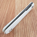 Bestech Knives Bestechman Dundee Linerlock Folding Knife 3.5" D2 Tool Steel Blade White G10 Handle