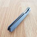 Bestech Knives Bestechman Dundee Linerlock Folding Knife 3.5" D2 Tool Steel Blade Blue-Gray G10 Handle