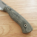 Condor Ripper Fixed Knife 4.5" 1095HC Steel Full Tang Blade Black Micarta Handle