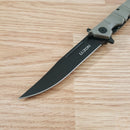 Cold Steel Medium Luzon Folding Knife 4" 8Cr13MoV Steel Blade Earth GFN Handle