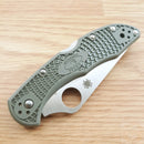 Spyderco Delica 4 Folding Knife 3" Part Serrated VG-10 Steel Blade FRN Handle