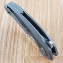 Bestech Knives Nuke Frame Folding Knife 2.63" Bohler M390 Steel Blade Dark Gray Titanium/G10 Handle