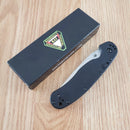 Ontario RAT IA SP Folding Knife 3.5" Satin AUS-8 Steel Blade Black G10 Handle