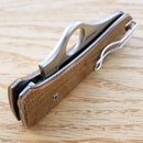 Spyderco SpyOpera Lockback Folding Knife 2.88" M390 Steel Blade Micarta Handle