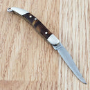 Rough Ryder Mini Toothpick Folding Knife 440 Steel Blade Imitation Tortoise Shell Handle