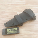 TOPS C.U.T. 4.0 Fixed Knife 4.25" 1095HC Steel Full Tang Blade Tan Micarta Handle