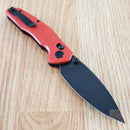 Bestech Knives Ronan B-Lock Folding Knife 3.25" 14C28N Stainless Steel Blade Red G10 Handle