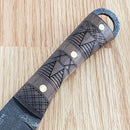 Condor Lost Roman Fixed Knife 4.88" Classic 1075HC Steel Blade Walnut Handle
