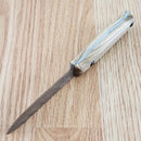 BPS Knives Compact Camping Fixed Knife 3.63" 5Cr14MoV Steel Blade Walnut Handle