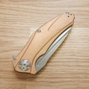 Kershaw Natrix XL Frame Folding Knife 3.75" D2 Tool Steel Blade Copper Handle