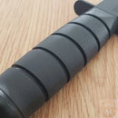 KA-BAR Fixed Knife 8" 1095 Steel Tanto Blade Black Rubber G / Carbon Steel Handle 1245