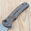 Civivi Cogent Folding Knife 3.5" 14C28N Sandvik Steel Blade Brown Micarta Handle