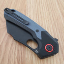 CJRB Caldera Liner Folding Knife 3.5" AR-RPM9 Steel Blade Black/Blue/Gray G10