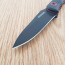 Rough Ryder Neck Fixed Knife 3" 3Cr13 Steel Full Tang Blade Black G10 Handle