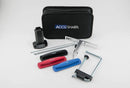 AccuSharp Three Stone Precision Kit With Six Angle Guides Fine Medium Coarse