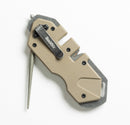 Smith's Sharpeners PP1 Tactical Sharpener 420 Stainless Frame Glass Breaker Tan 50980 -Smith´s Sharpeners - Survivor Hand Precision Knives & Outdoor Gear Store