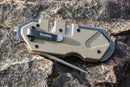 Smith's Sharpeners PP1 Tactical Sharpener 420 Stainless Frame Glass Breaker Tan 50980 -Smith´s Sharpeners - Survivor Hand Precision Knives & Outdoor Gear Store