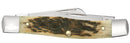 Case XX Cutlery Stockman Pocket Knife Chrome Vanadium Blades Amber Bone Handle 00079 -Case Cutlery - Survivor Hand Precision Knives & Outdoor Gear Store