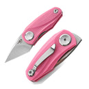 Bestech Knives Tulip Folding Knife 1.5" 14C28N Steel Blade Pink G10 Handle KG38E -Bestech Knives - Survivor Hand Precision Knives & Outdoor Gear Store