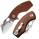 Bestech Knives Lizard Liner Folding Knife 2.5" D2 Tool Steel Blade Orange/Green G-10 Handle KG39B -Bestech Knives - Survivor Hand Precision Knives & Outdoor Gear Store