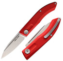 Real Steel Stella Slip Joint Folding Knife 3" VG-10 Steel Blade Red G10 Handle 7058 -Real Steel - Survivor Hand Precision Knives & Outdoor Gear Store