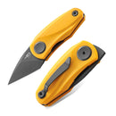 Bestech Knives Tulip Folding Knife 1.5" 14C28N Steel Blade Yellow G10 Handle KG38F -Bestech Knives - Survivor Hand Precision Knives & Outdoor Gear Store