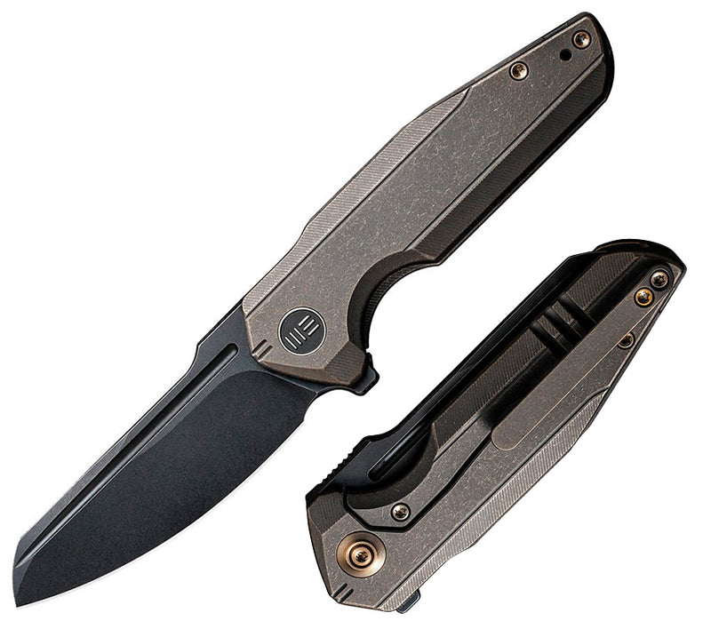 We Knife Co StarHawk Frame Folding Knife 2.88" CPM-20CV Steel Blade Gray Titanium Handle 210172 -We Knife Co - Survivor Hand Precision Knives & Outdoor Gear Store