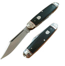 Rough Ryder Cattleman Pocket Knife 440 Steel Clip/Pen Blades Black Micarta Handle 2380 -Rough Ryder - Survivor Hand Precision Knives & Outdoor Gear Store