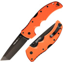 Cold Steel Recon 1 Lock Folding Knife 4" Black DLC Coated S35VN Steel Tanto Blade Orange G10 Handle 27BTORBK -Cold Steel - Survivor Hand Precision Knives & Outdoor Gear Store