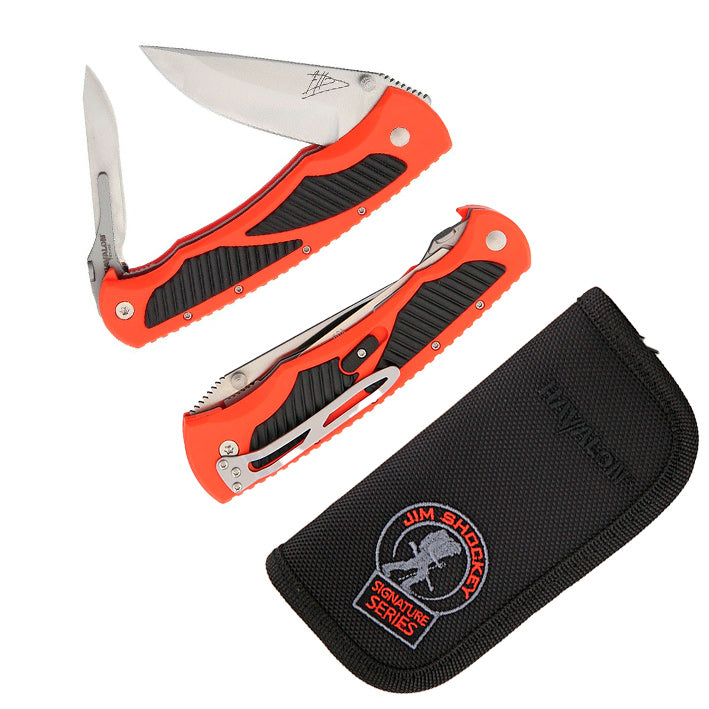 Havalon Titan Pocket Knife 2.75" AUS-8 Steel/Drop Point Blades Orange Synthetic Handle TZBO -Havalon - Survivor Hand Precision Knives & Outdoor Gear Store