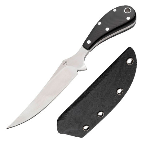 Boker Plus Megu Fixed Knife 3.70" D2 Tool Steel Trailing Blade Black G10 Handle P02BO077 -Boker Plus - Survivor Hand Precision Knives & Outdoor Gear Store