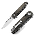 Bestech Knives Syntax Liner Folding Knife 2.88" 154CM Steel Blade Green Micarta Handle KG41E -Bestech Knives - Survivor Hand Precision Knives & Outdoor Gear Store