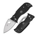 Spyderco Lil Temperance 3 Com Lock Folding Knife 3" VG-10 Steel Blade Black Bi-Directional Texture FRN Handle 69PBK3 -Spyderco - Survivor Hand Precision Knives & Outdoor Gear Store