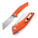 Bestech Knives Cubis Linerlock Folding Knife 3.13" D2 Tool Steel Blade Orange G10 Handle KG42D -Bestech Knives - Survivor Hand Precision Knives & Outdoor Gear Store