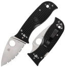 Spyderco Lil' Temperance 3 Lightweight Folding Knife 3" VG-10 Steel Blade Fiberglass-Reinforced Nylon Handle 69SBK3 -Spyderco - Survivor Hand Precision Knives & Outdoor Gear Store