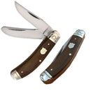 Rough Ryder Sowbelly Trapper Pocket Knife 440 Steel Blades Brown Burlap Micarta Handle 2332 -Rough Ryder - Survivor Hand Precision Knives & Outdoor Gear Store