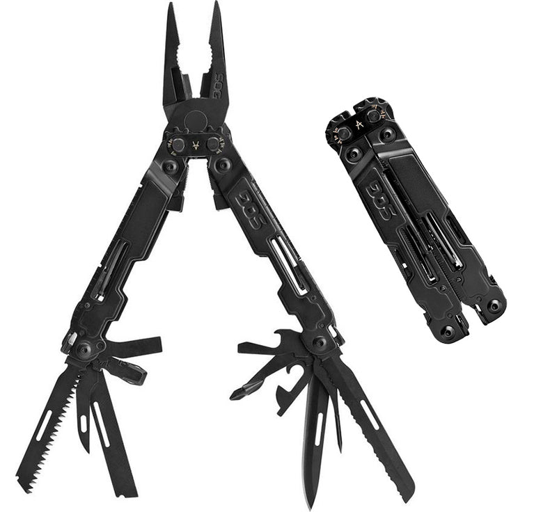 SOG Poweraccess Deluxe Multi Tool Pliers Blades Rulers Wire Cutter/Crimper Awl GPA2002CP -SOG - Survivor Hand Precision Knives & Outdoor Gear Store
