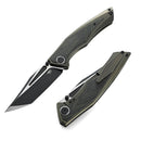 Bestech Knives Togatta Folding Knife 3.75" Bohler M390 Steel Blade Titanium/Timascus Handle KT2102E -Bestech Knives - Survivor Hand Precision Knives & Outdoor Gear Store