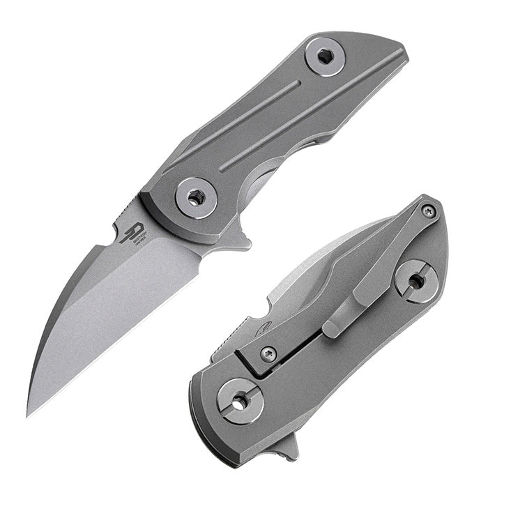 Bestech Knives 2500 Delta Folding Knife 2.5" S35VN Steel Blade Titanium Handle KT2006B -Bestech Knives - Survivor Hand Precision Knives & Outdoor Gear Store