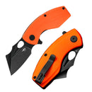 Bestech Knives Lizard Liner Folding Knife 2.5" D2 Tool Steel Blade Orange G-10 Handle KG39D -Bestech Knives - Survivor Hand Precision Knives & Outdoor Gear Store