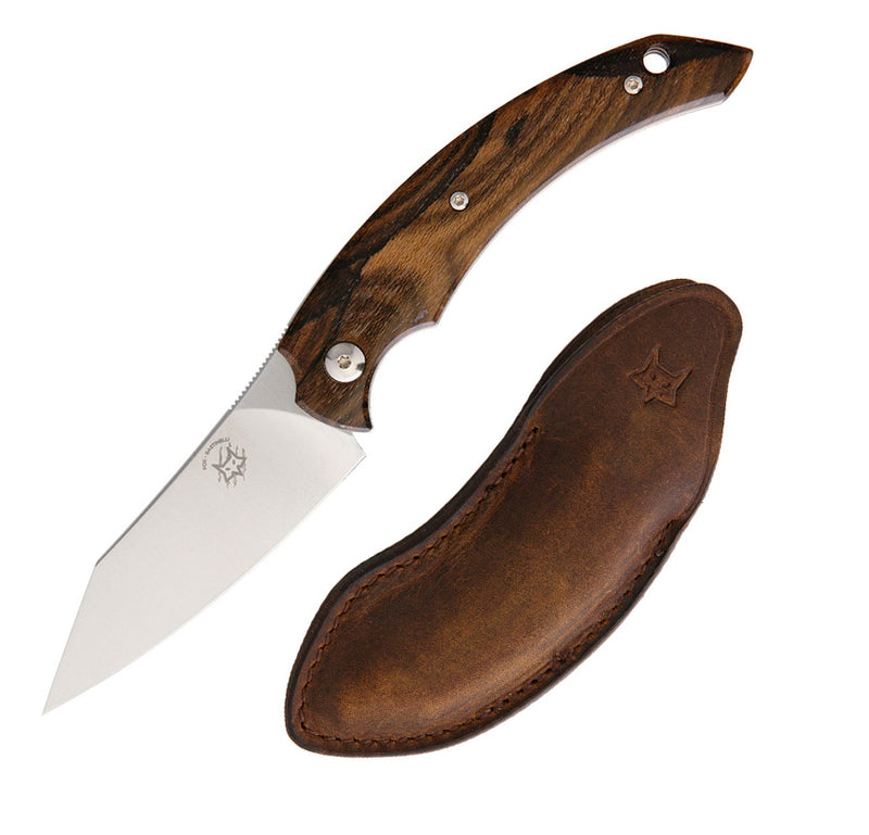 Bastinelli Creations Dragotac Slim Folding Knife 3" Bohler N690 Steel Blade Ziricote Wood Handle S204Z -Bastinelli Creations - Survivor Hand Precision Knives & Outdoor Gear Store