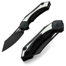 Bestech Knives Kasta Liner Folding Knife 3.5" 154CM Steel Blade Black And White G10 Handle KG45D -Bestech Knives - Survivor Hand Precision Knives & Outdoor Gear Store
