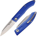 Real Steel Stella Slipjoint Folding Knife 3" VG-10 Steel Blade Blue G10 Handle 7059 -Real Steel - Survivor Hand Precision Knives & Outdoor Gear Store