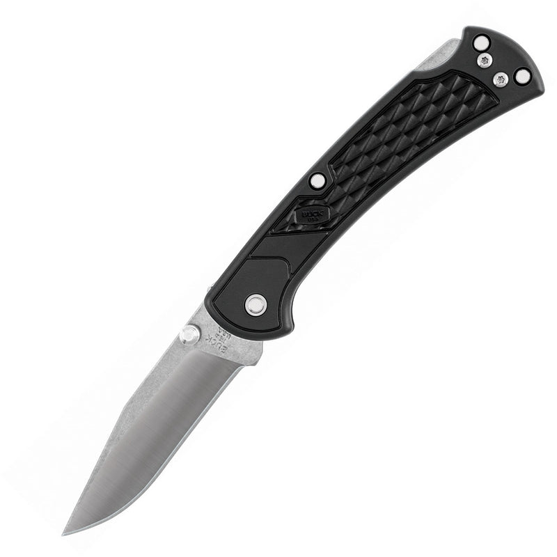 Buck 112 Slim Select Folding Knife 3" 420HC Steel Blade Black Glass Filled Nylon Handle 112BKS1 -Buck - Survivor Hand Precision Knives & Outdoor Gear Store