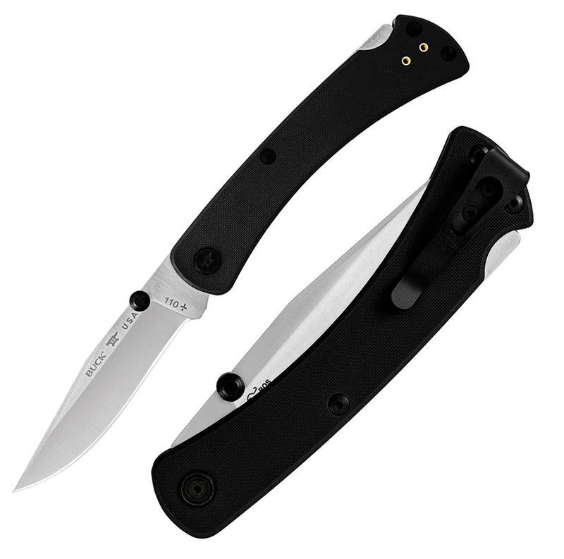 Buck 110 Slim Pro TRX Folding Knife 3.75" CPM S30V Steel Blade Cerakote Stainless Handle 110BKS3 -Buck - Survivor Hand Precision Knives & Outdoor Gear Store