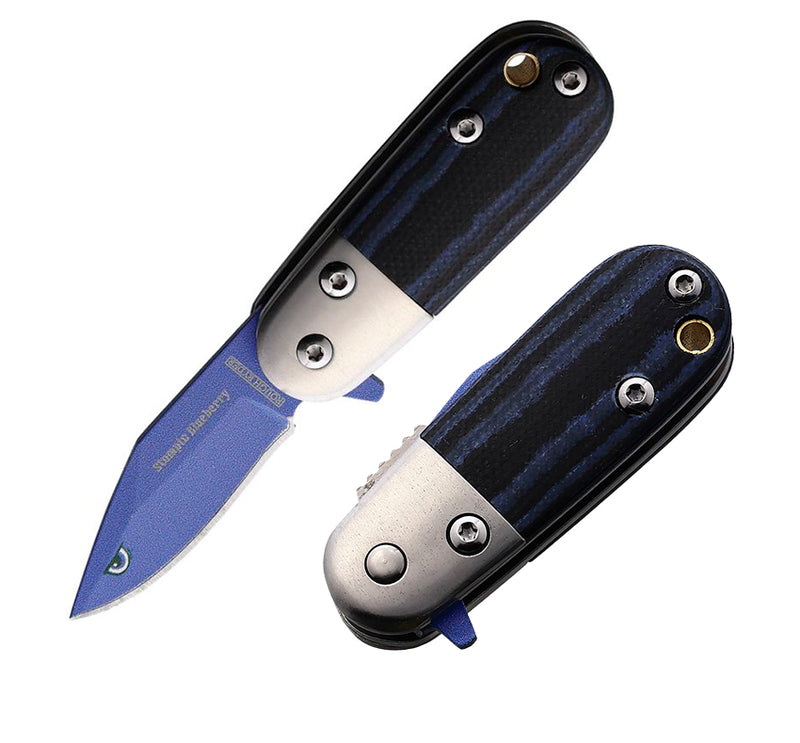 Rough Ryder Stompin Berry A/O Folding Knife 1.38" Stainless Steel Blade G10 Handle 2548 -Rough Ryder - Survivor Hand Precision Knives & Outdoor Gear Store