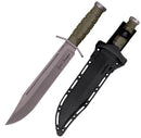 Cold Steel Leatherneck Fixed Knife 10.5" D2 Tool Steel Bowie Blade Kray-Ex Handle 39LSFCAA -Cold Steel - Survivor Hand Precision Knives & Outdoor Gear Store
