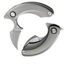 Bestech Knives STRELIT Folding Knife 2.13" Damascus Steel Blade Gray Titanium Handle KT2103G -Bestech Knives - Survivor Hand Precision Knives & Outdoor Gear Store